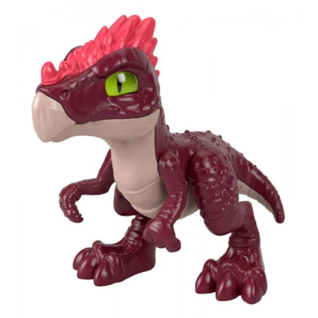 Figurine Dinosaure Dominion Dracorex en plastique rouge avec des détails réalistes pour les enfants