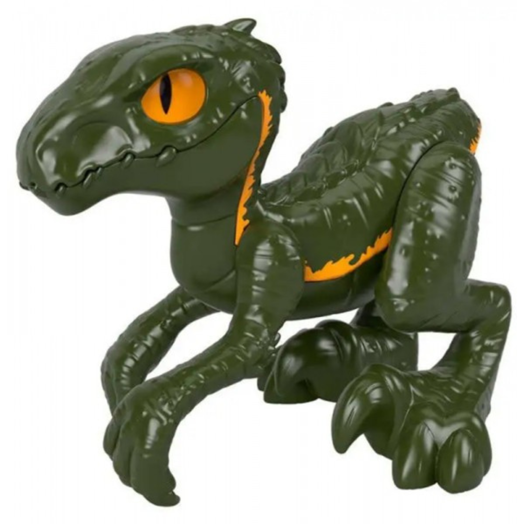 Figurine Dinosaure Dominion Indoraptor en vert avec des détails réalistes et des yeux orange