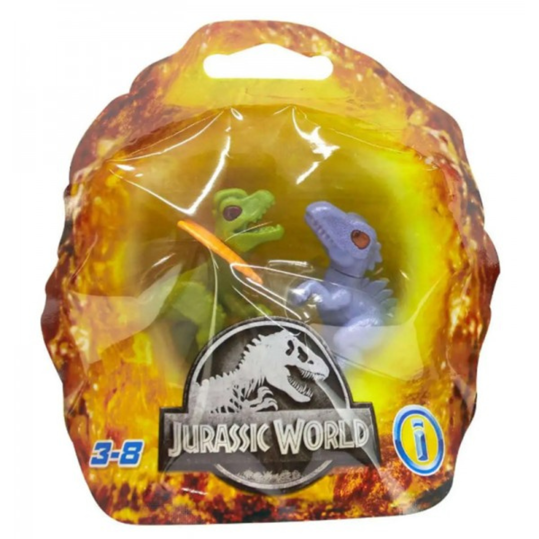 Figurine Dinosaure Giga & Dilophosaurus de Jokajeux dans un emballage coloré, idéal pour les enfants de 3 à 8 ans