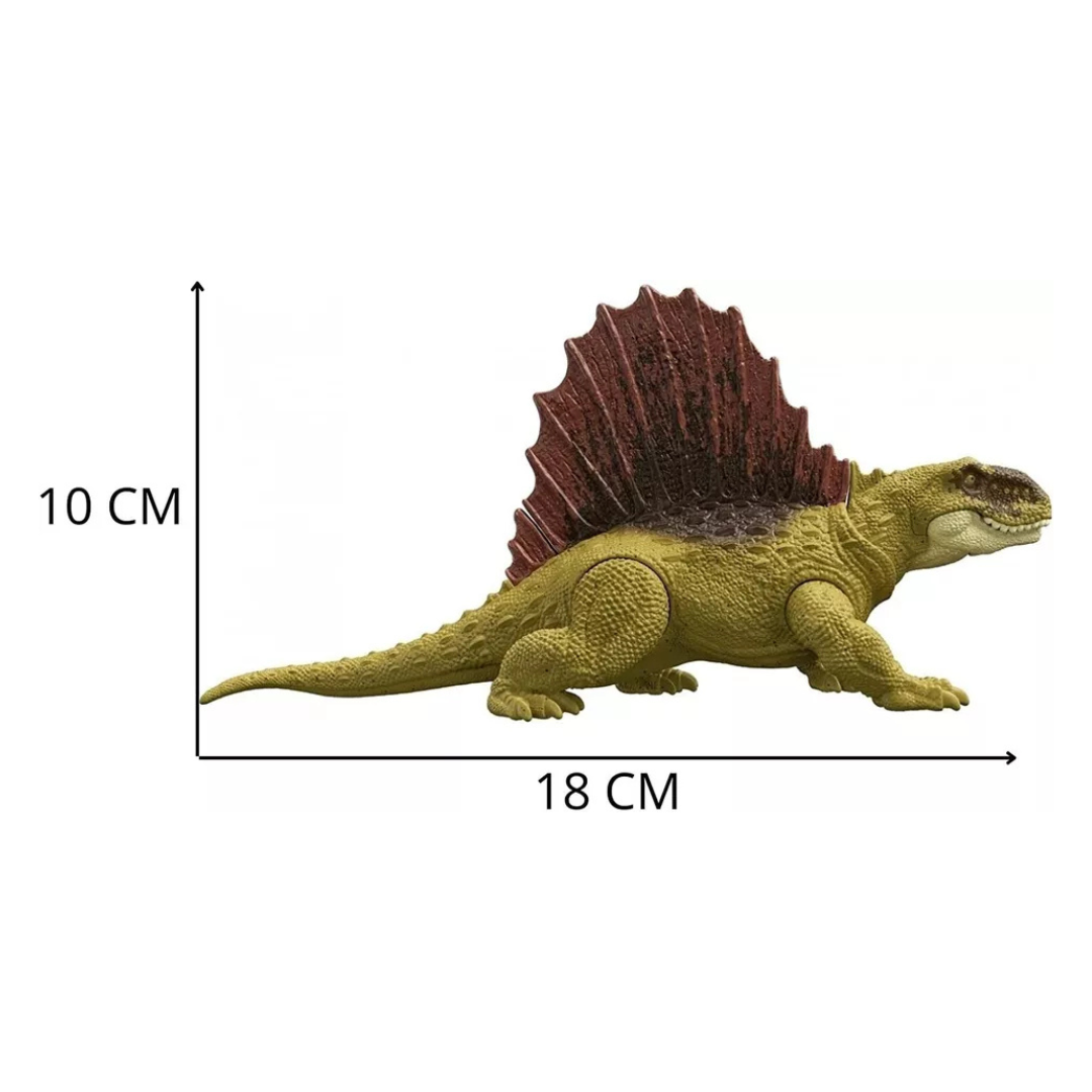 Figurine dinosaure jurassic world en plastique de 18 cm avec des détails réalistes et couleurs vives