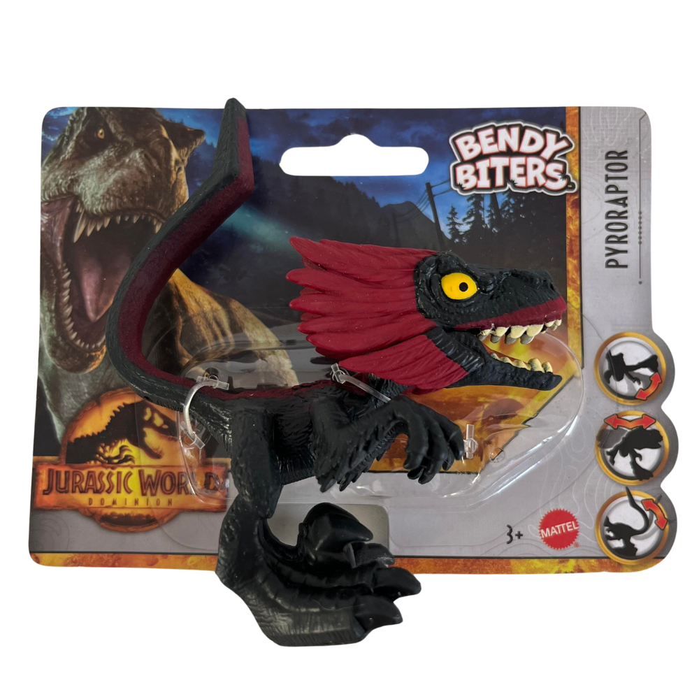 Figurine Dinosaure Pyroraptor de Jokajeux avec une texture flexible et des détails réalistes