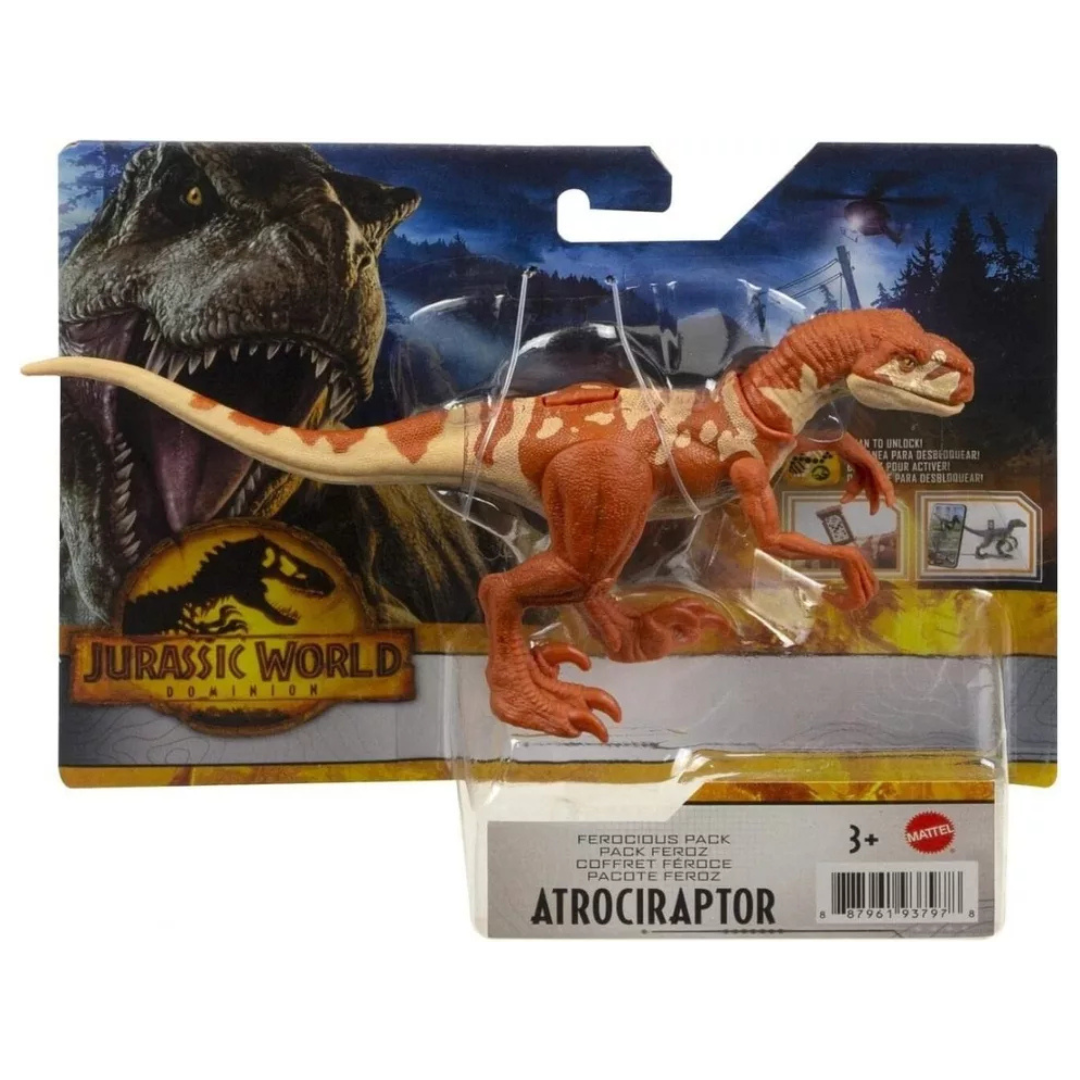 Figurine Dinosaure Atrociraptor de Jokajeux avec détails réalistes pour les amateurs de Jurassic World