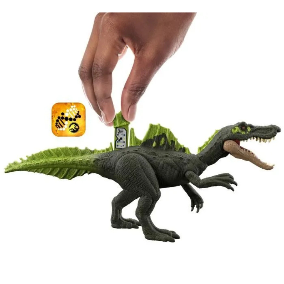 Figurine Dinosaure Ichthyovenator interactive avec action son et mouvement pour les jeunes aventuriers
