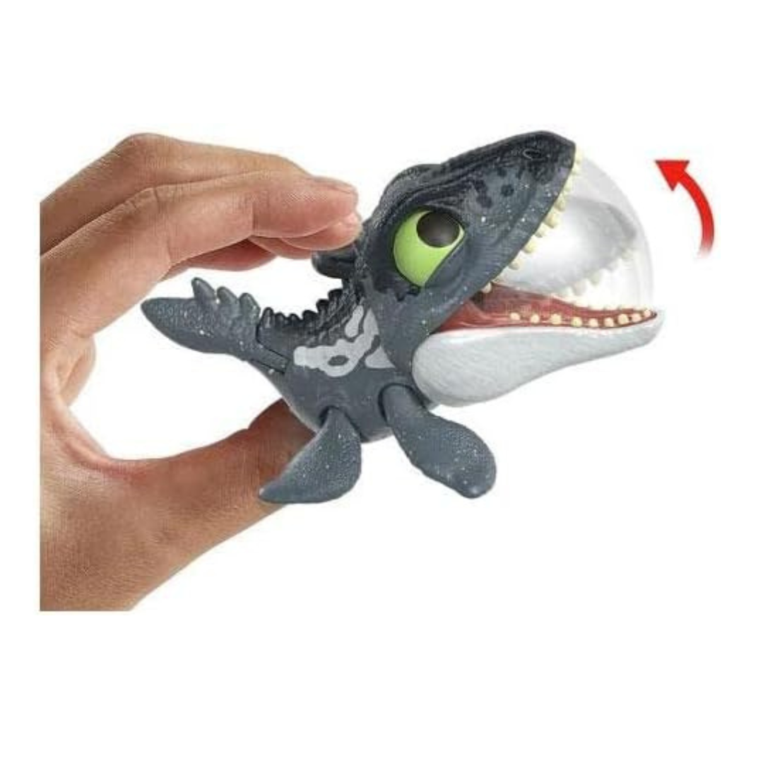 Figurine Dinosaure Mosasaur de Jokajeux avec une bouche qui s'ouvre pour les amateurs de préhistoire