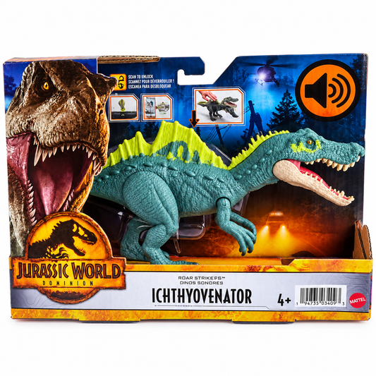 Figurine Dinosaure Ichthyovenator Sonore - Jurassic World