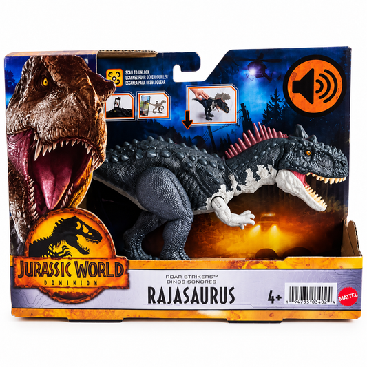 Figurine Dinosaure Rajasaurus Sonore - Jurassic World