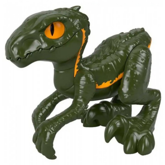 Figurine Dinosaure Dominion Indoraptor en vert avec des détails réalistes et des yeux orange