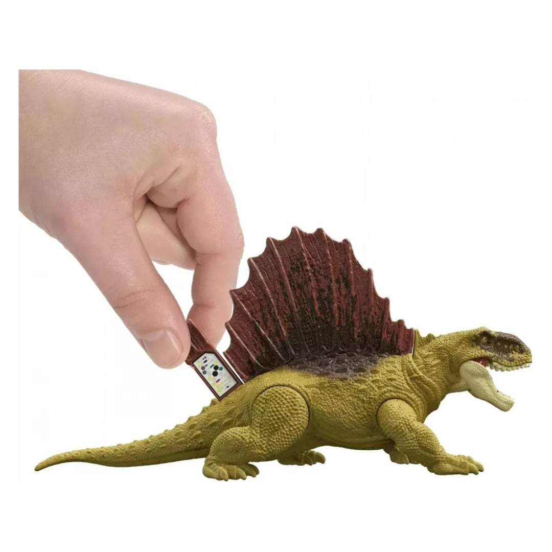 Figurine dinosaure Jurassic World avec détail réaliste et fonction interactive à tirer