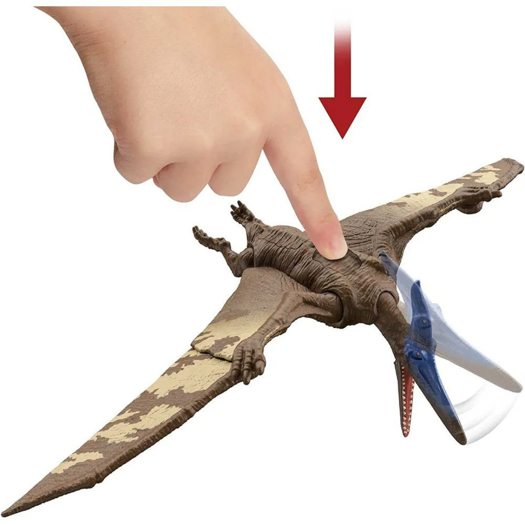 Figurine Dinosaure Pteranodon en mouvement avec détails réalistes pour les jeunes passionnés de dinosaures
